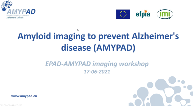 EPAD-AMYPAD imaging workshop